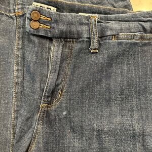 Plus size wide leg trouser jeans